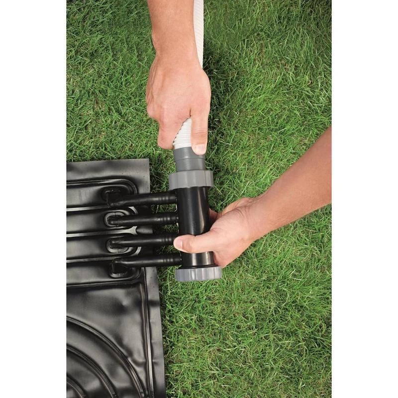 Bestway – Calentador solar Flowclear tipo alfombra (110 × 171 cm)