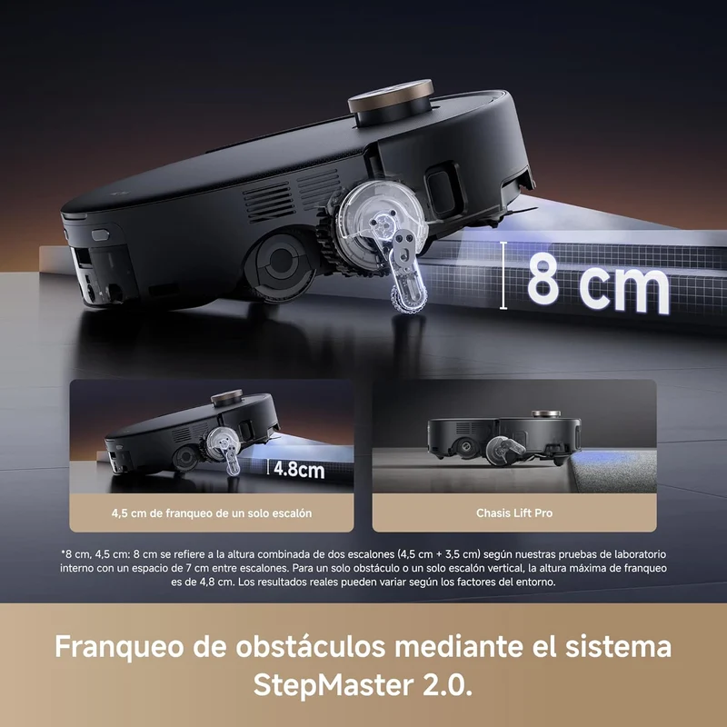 Mova – Z60 Ultra Roller Complete robot aspirador blanco