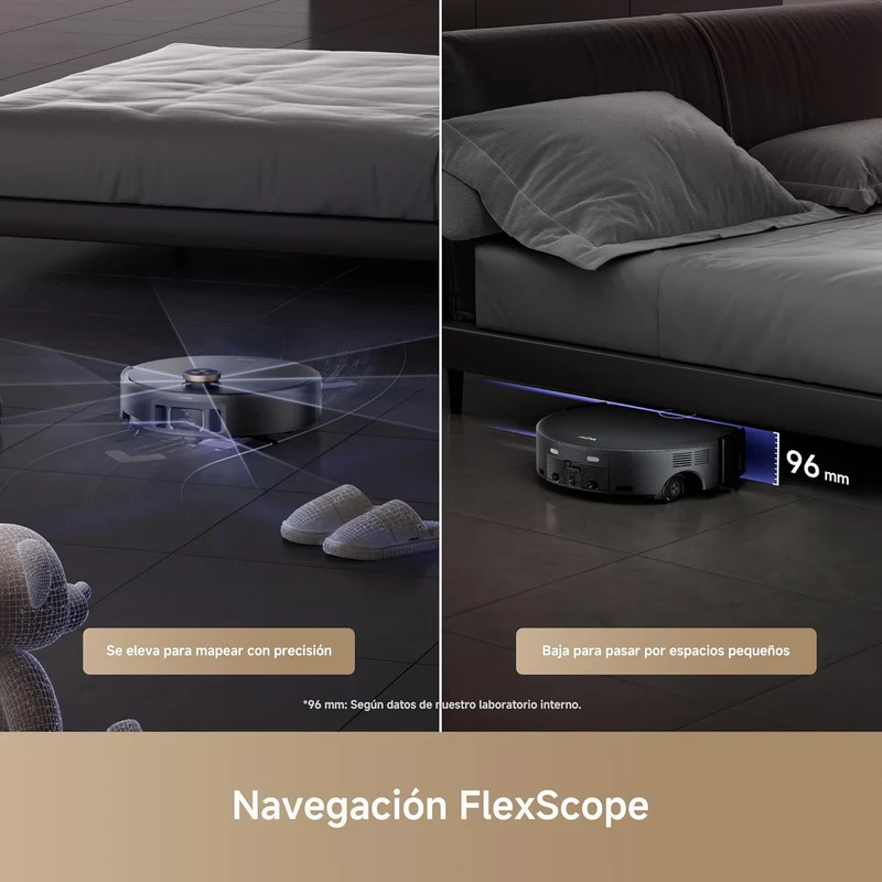 Mova – Z60 Ultra Roller Complete robot aspirador blanco