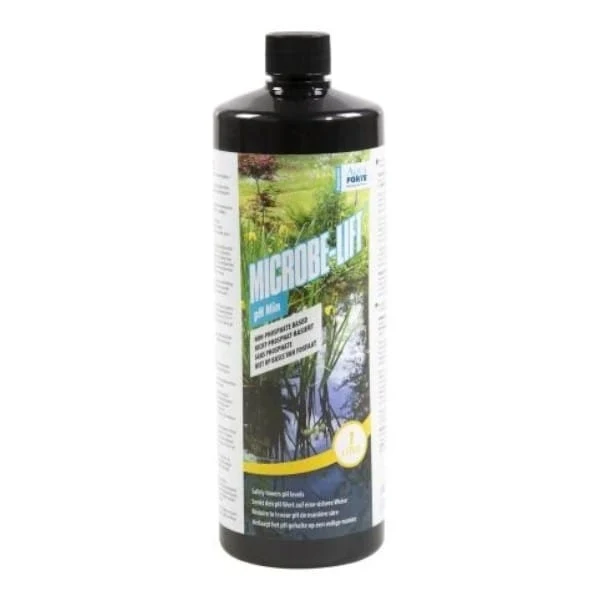 Microbe-Lift pH- 1L - Permet de baisser le pH en bassin, étang & piscine naturelle