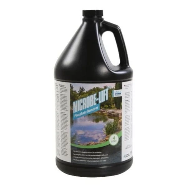Microbe-Lift Phosphate remover 4L - Elimine les phosphates en bassin & étang