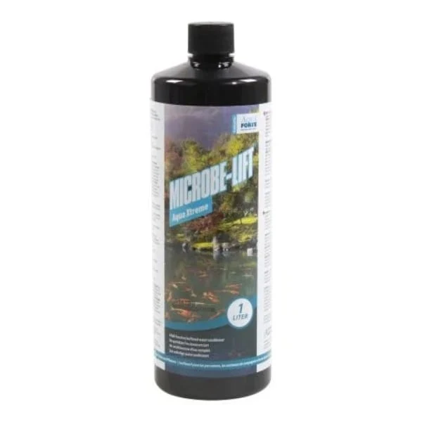 Microbe-Lift AquaXtreme 1L - Conditionneur d'eau pour étang - Permet de neutraliser le chlore en bassin, étang & piscine naturelle