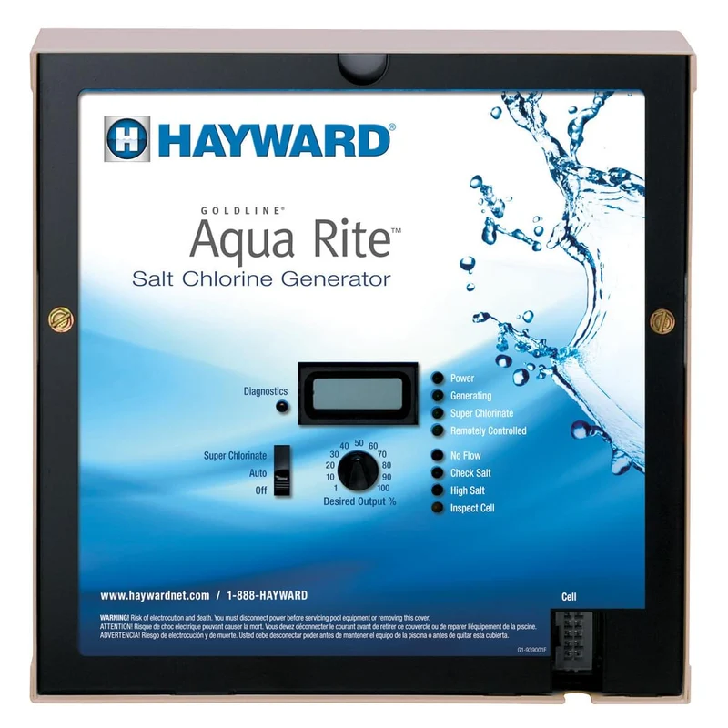 Générateur de sel et cellule Aqua Rite XL