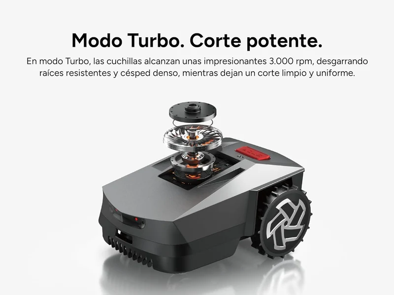 iGarden Z4 Robot Cortacésped Inteligente sin Cable Inver X Serie Z — RTK + IA, hasta 1500 m²