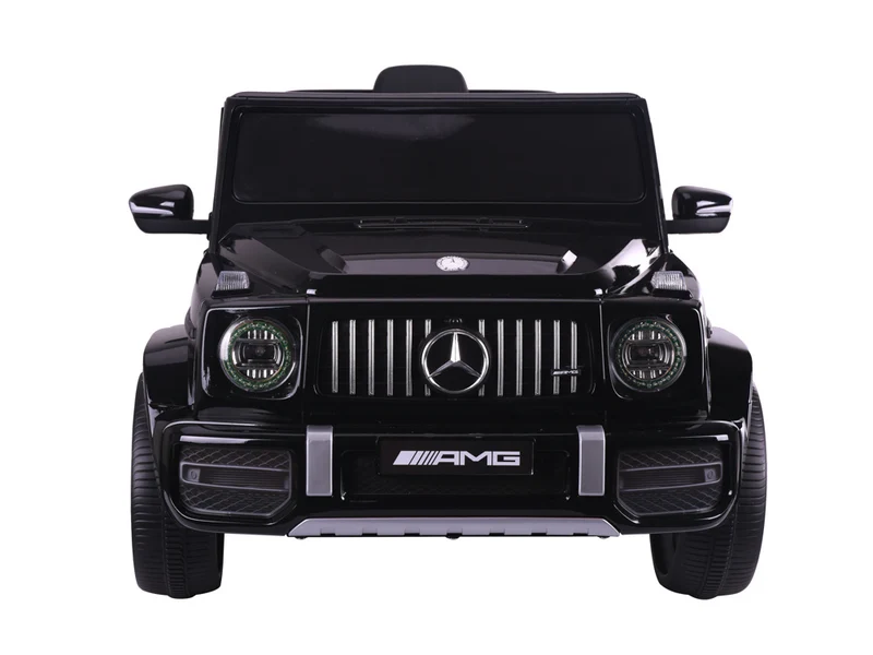 Mercedes G63, 12 Volt Kinder Accu Auto, Rubberen Banden, Leder Zitje En Meer!