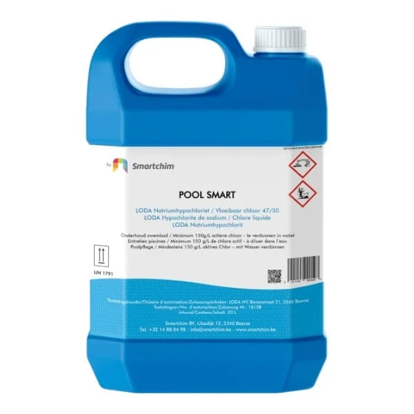 Hypochlorite de sodium - Chlore liquide - 20L