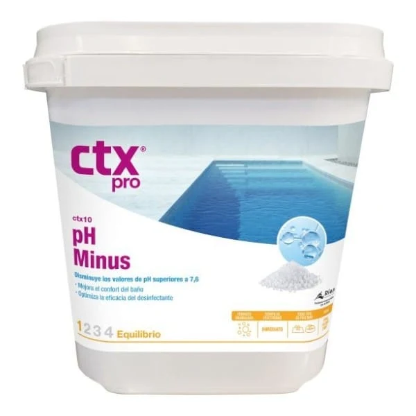 CTX-10 pH Minus Granulé – Réducteur de pH pour Piscine