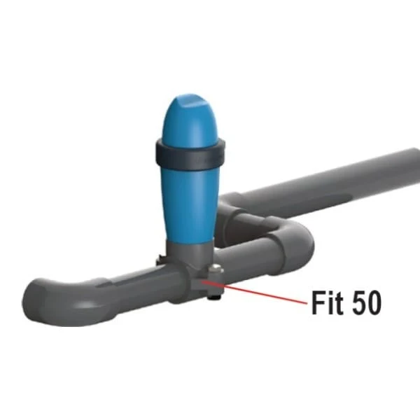Blue Fit 50 – Collier de Prise en Charge Ø50 mm pour Blue Connect