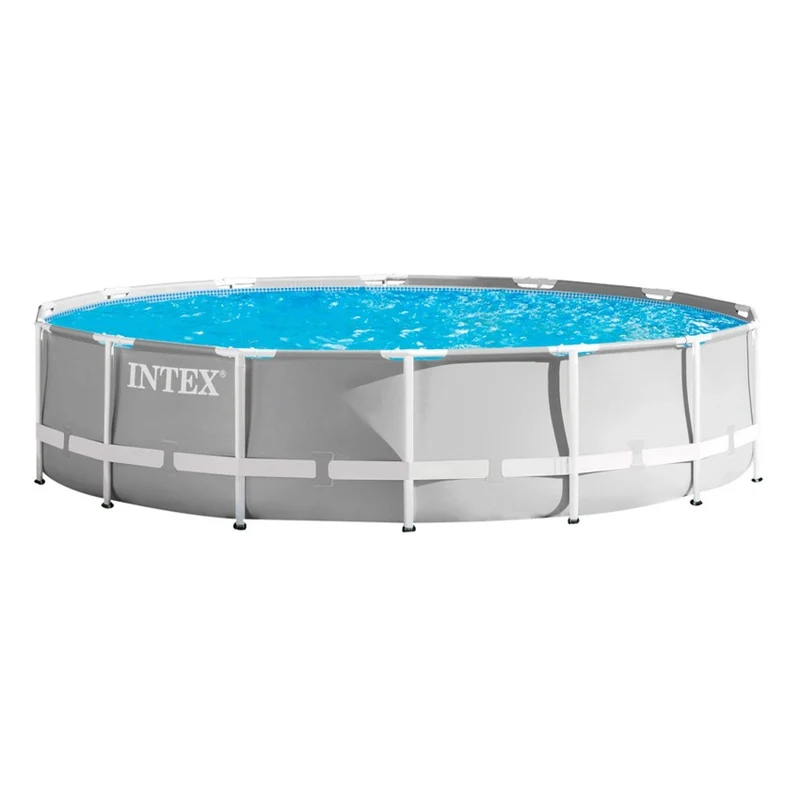 Intex Prism Frame Piscina Redonda Desmontable 427x107 cm con Depuradora