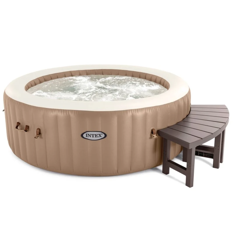 Intex Pack 2 Bancos Medianos de plástico para Spa Circular 4 Personas