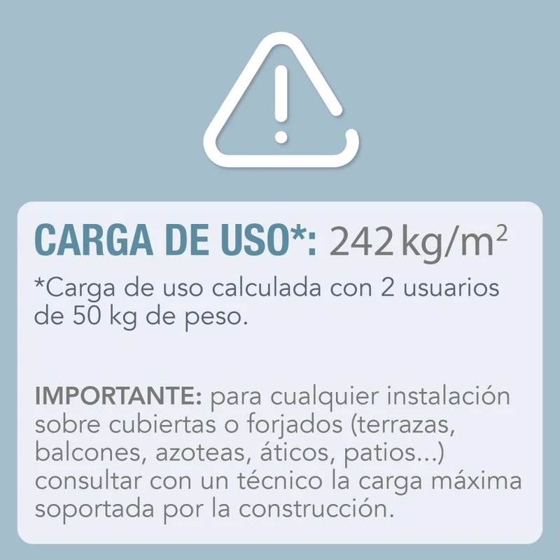 Intex Metal Frame Piscina Desmontable Hexagonal 700 Litros Azul