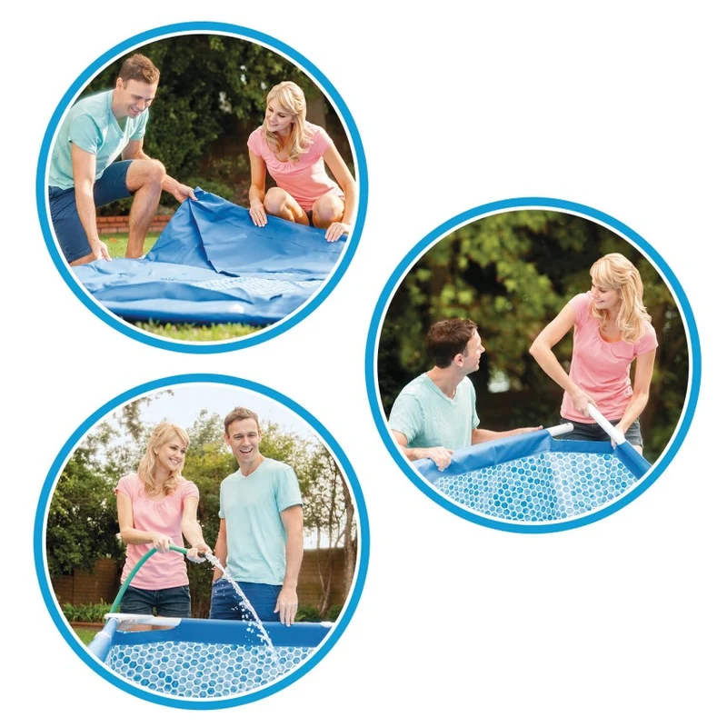 Intex Metal Frame Piscina Desmontable Circular 305x76 cm 4485L