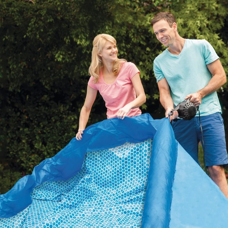 Intex Easy Set Piscina Hinchable Redonda 366x76cm 5621L Azul