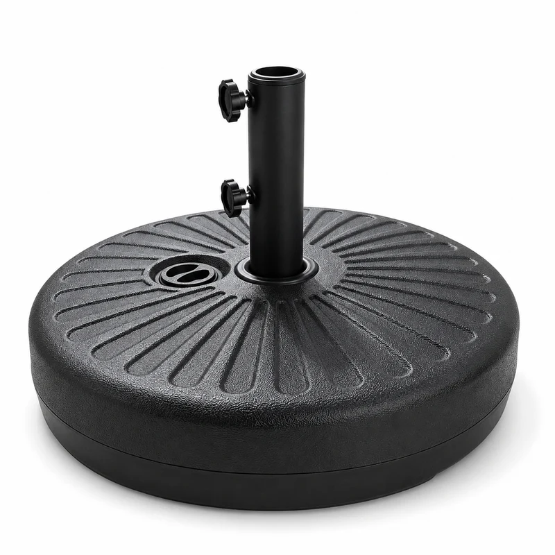 Base Para Sombrilla Rellenable 22 L Con Soporte Central