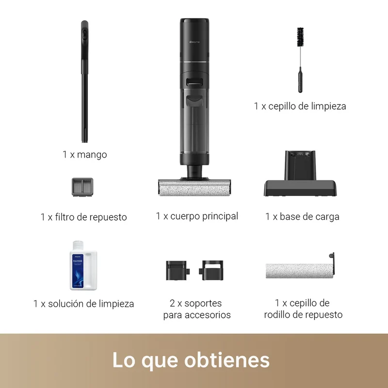 Dreame – H12 Pro Aspirador en seco y húmedo para hogar