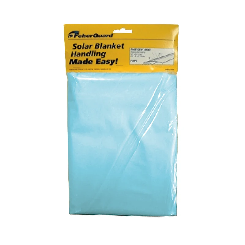 Feuille protectrice pour toile solaire