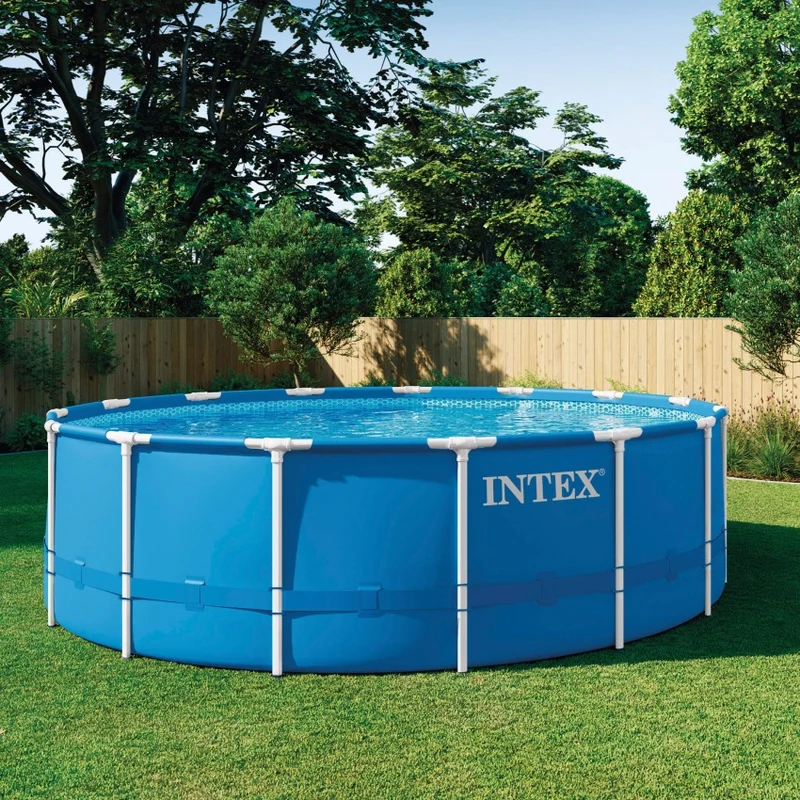 Intex Metal Frame Piscina Desmontable Circular 457x122 cm 3785L
