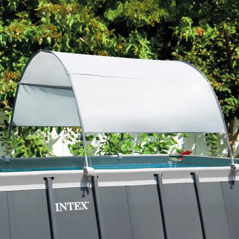 Intex Toldo para Piscinas Desmontables Protección UV+50 Resistente al Viento