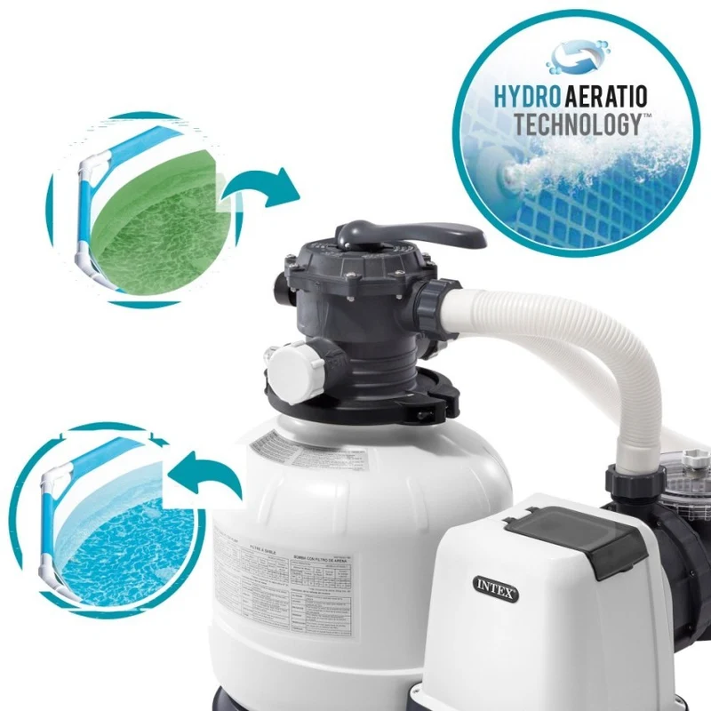 Intex Depuradora Arena SX2800 10.500 L/H para Piscinas