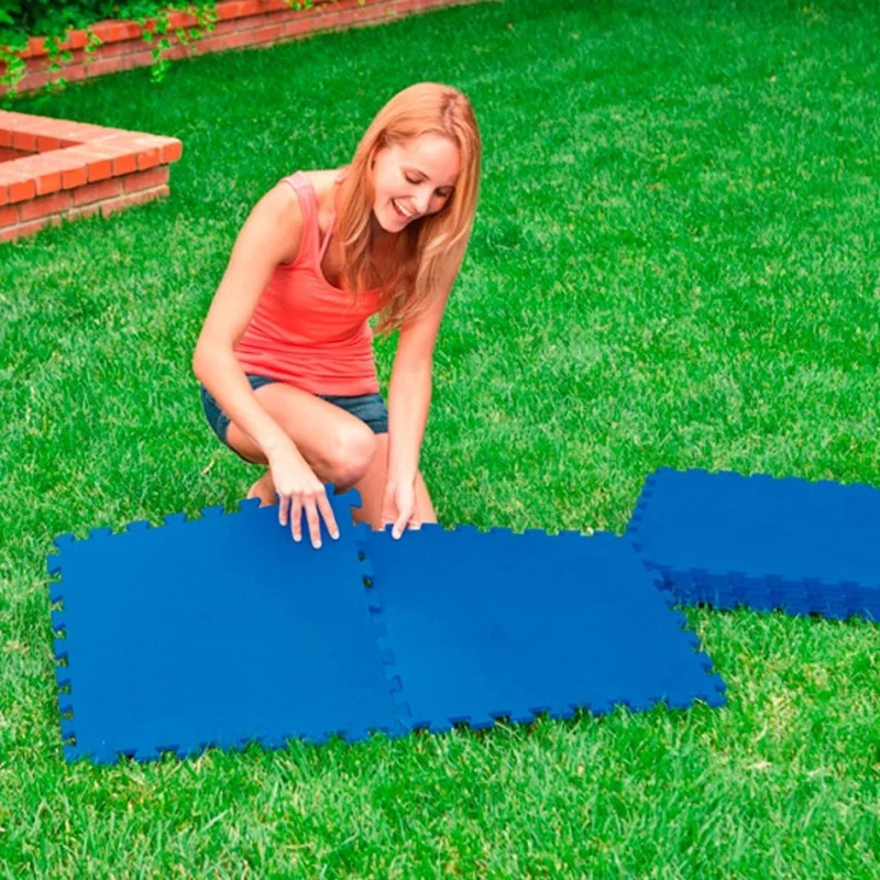 Intex Suelo Protector para Piscinas Puzzle 50x50x1 cm 8 Piezas