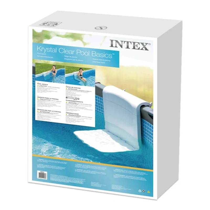 INTEX Asiento para Piscina Elevada Ergonómico 100kg