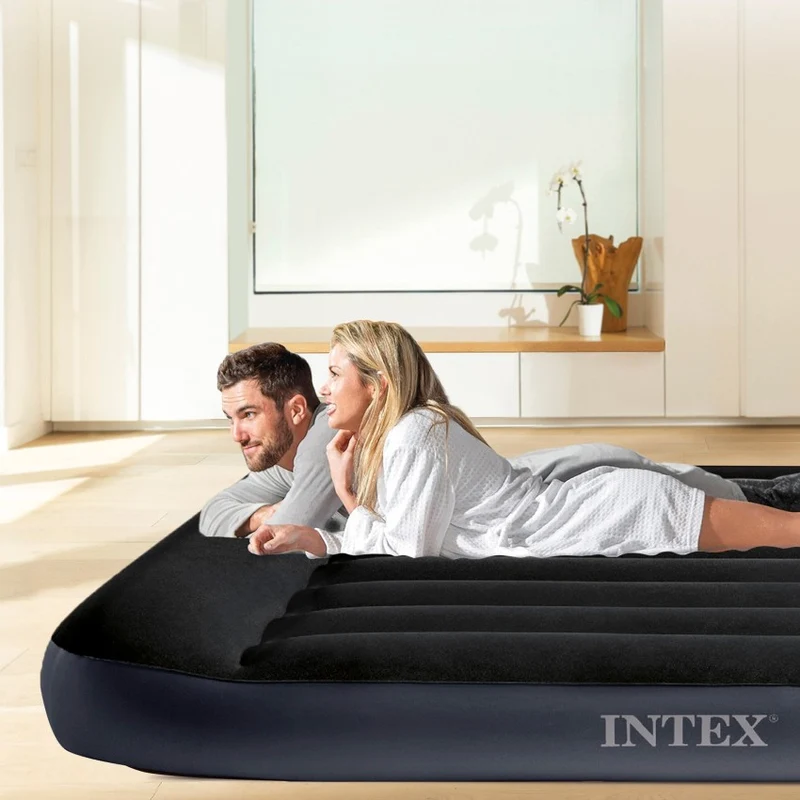 Intex Dura-Beam Standard Pillow Rest Colchón Hinchable Doble 137x191cm