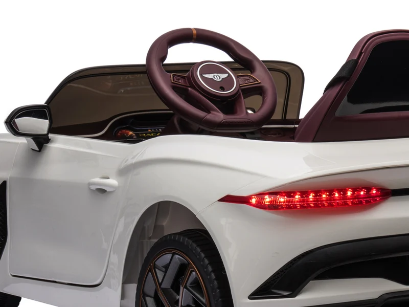Bentley Bacalar, 12 Volt Elektrische Kinderauto, Leder Zitje, Rubberen Banden En Meer.