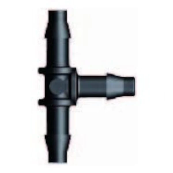 Connexion pièce en T 4 x 4 xembout 4mm