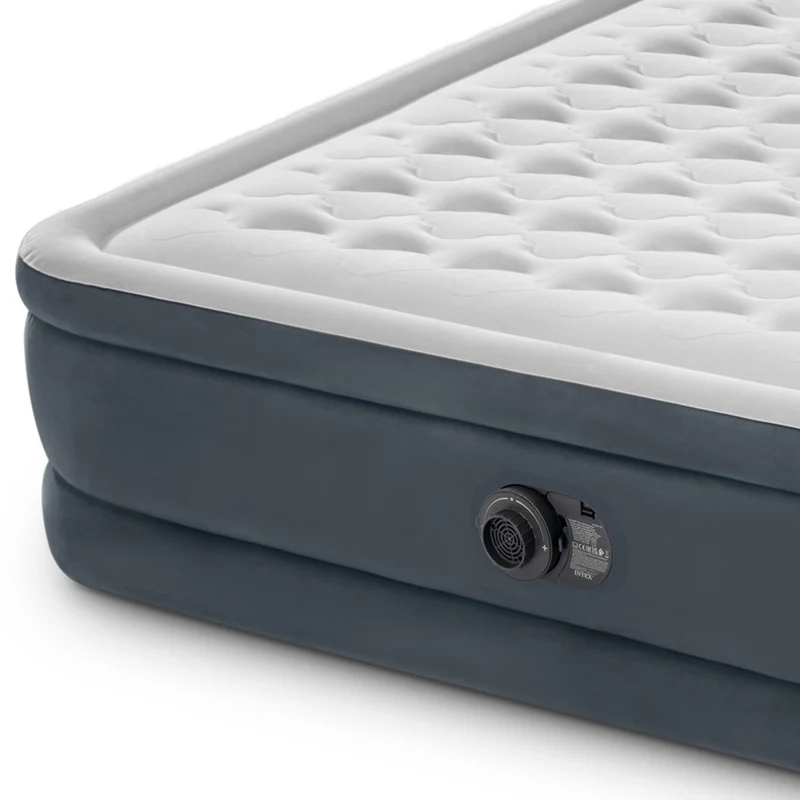 Intex Dura-Beam Deluxe Ultra Plush Cama Hinchable con Cabecero 152x236cm
