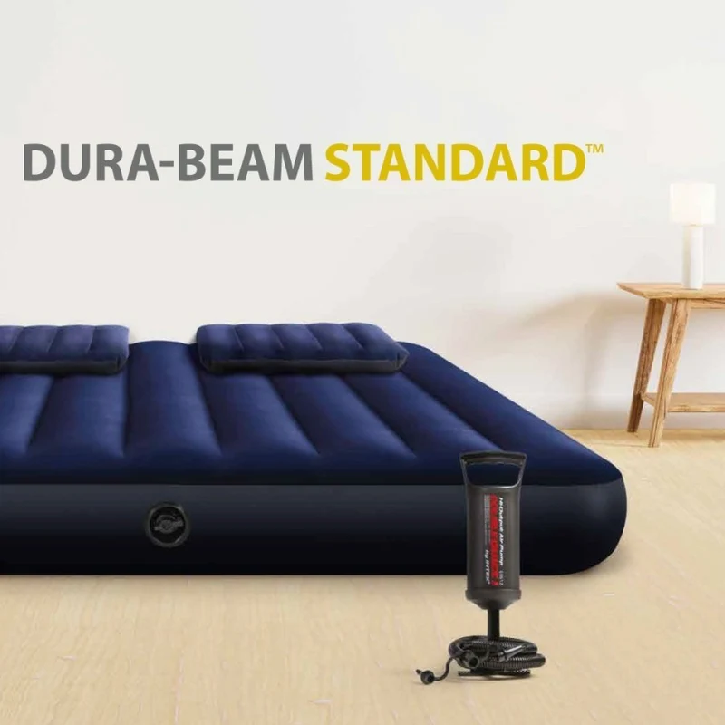 Intex Dura-Beam Standard Classic Downy Colchón Hinchable 152x203cm