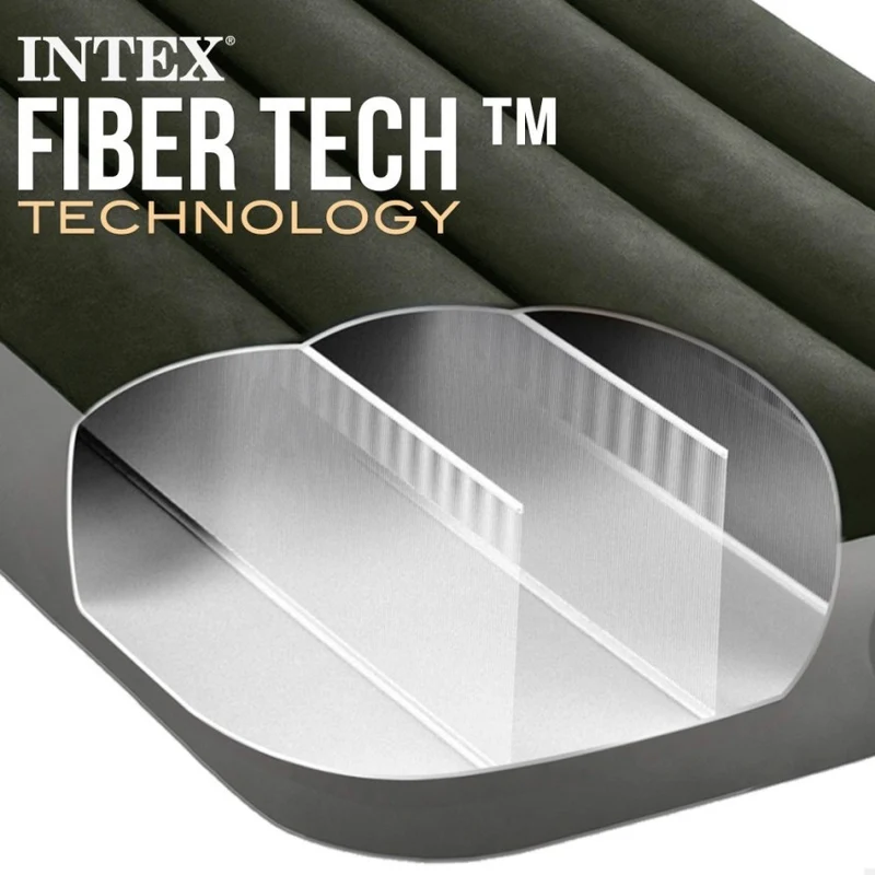 Intex Colchón Hinchable Individual Dura-Beam Standard Downy 76x191cm