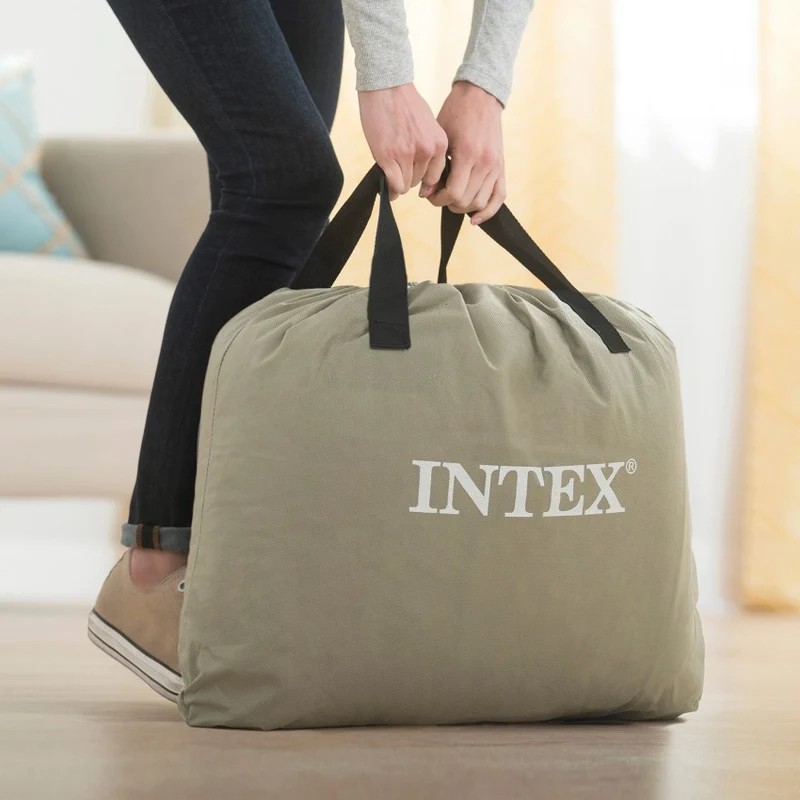 Intex Dura-Beam Deluxe Comfort-Plush Colchón Hinchable Individual 99x191x33 cm