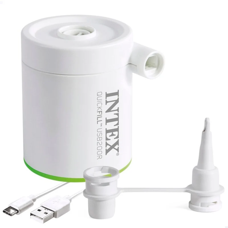 Intex QuickFill 200 Mini Hinchador Eléctrico Portátil USB