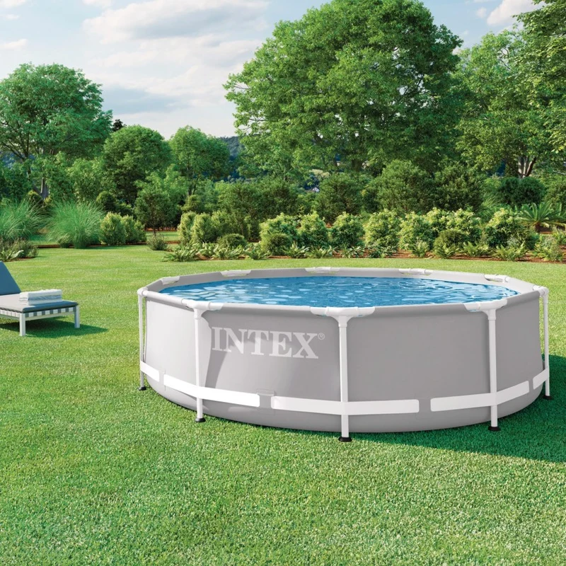 Intex Prism Frame Piscina Desmontable Redonda 305x76cm con Depuradora