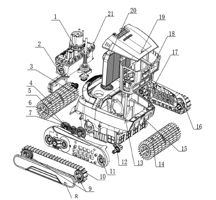 Robot Aspirador E-TRON C20 by WYBOT - Recambios