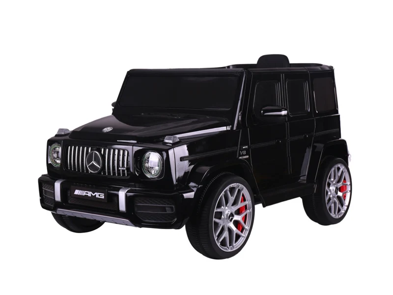 Mercedes G63, Kinderauto Met Lithium Accu, Rubberen Banden, Leder Zitje