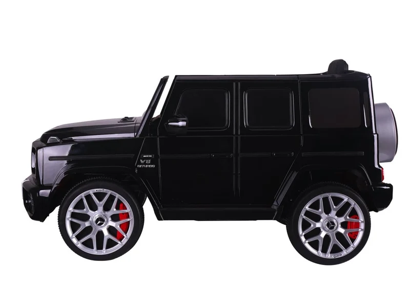 Mercedes G63, Kinderauto Met Lithium Accu, Rubberen Banden, Leder Zitje