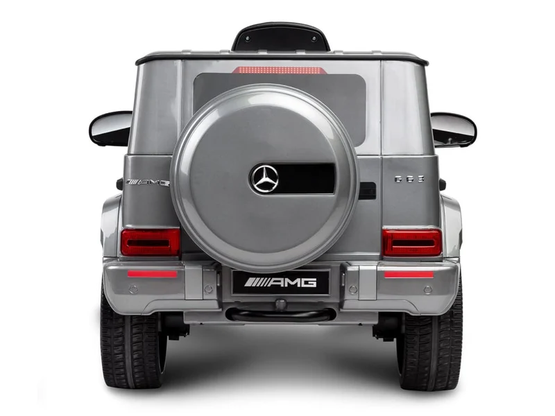 Mercedes G63 Amg, 12 Volt Kinderauto Met Lithium Accu, Rubberen Banden, Leder Zitting En Meer
