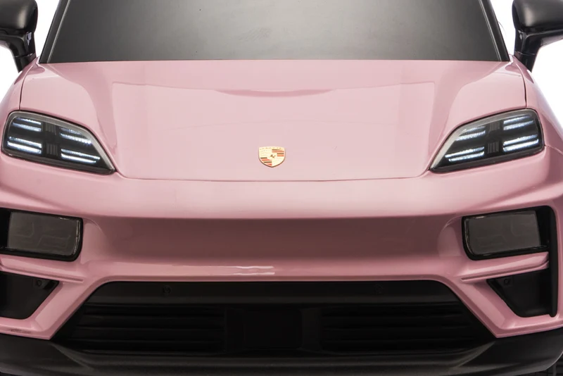 Porsche Macan Turbo, Elektrische Kinderauto Met Een Lithium Accu, Muziek Module, Rubberen Banden En Meer.