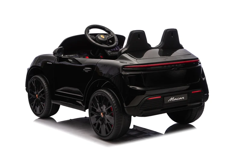 Porsche Macan Turbo, Elektrische Kinderauto Met Een Lithium Accu, Muziek Module, Rubberen Banden En Meer.
