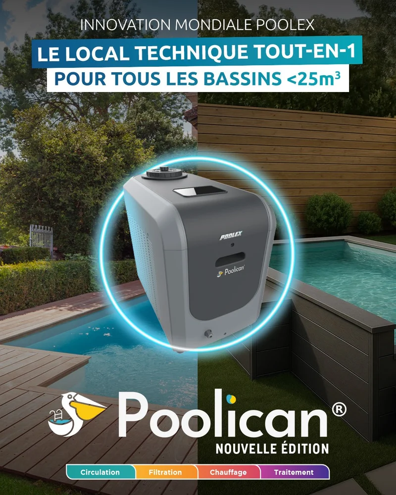 Poolican 4-in-1 oplossing voor zwembaden tot 25m³