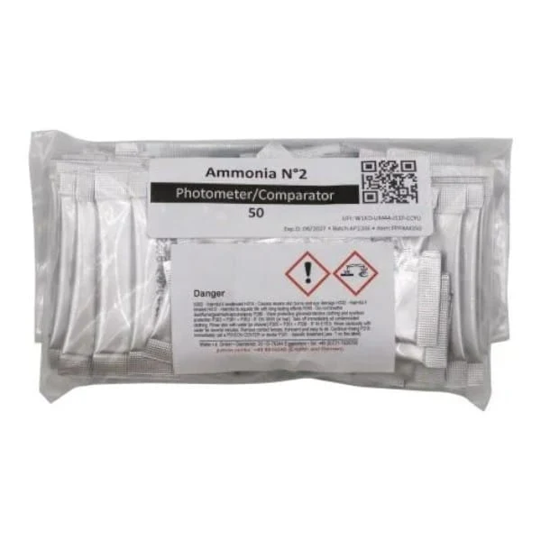 50 sachets de poudre Ammoniaque N°2 Photomètre PoolLab 2.0