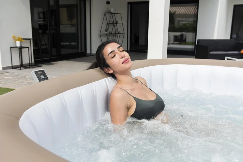 Lay-Z Spa Palma EnergySense Smart Hydrojet Pro opblaasbare spa - 7 persoons