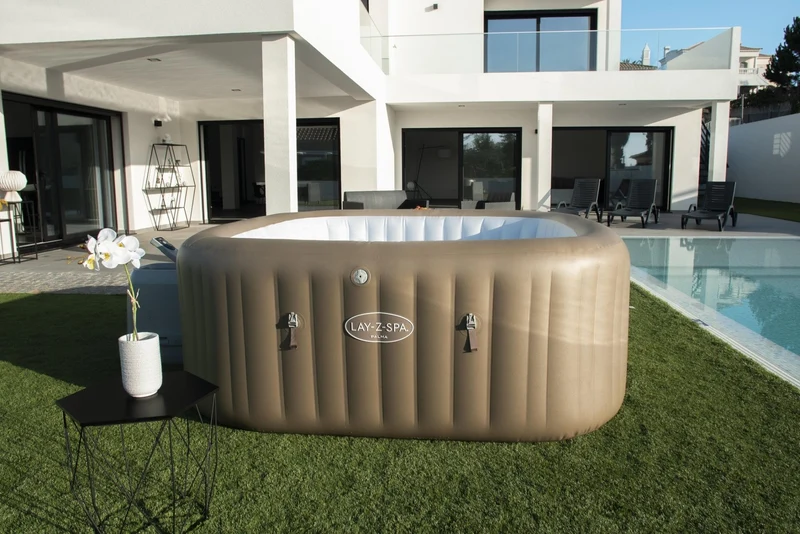 Lay-Z Spa Palma EnergySense Smart Hydrojet Pro opblaasbare spa - 7 persoons
