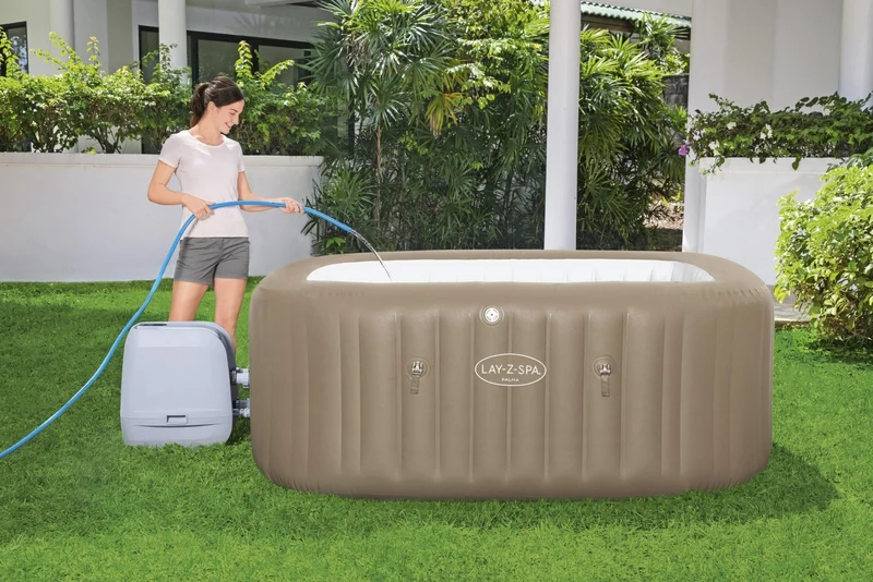 Lay-Z Spa Palma EnergySense Smart Hydrojet Pro opblaasbare spa - 7 persoons