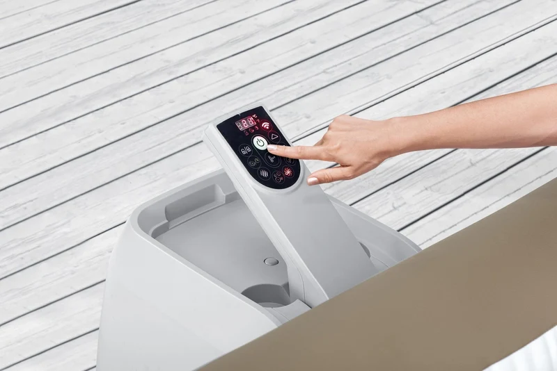 Lay-Z Spa Palma EnergySense Smart Hydrojet Pro opblaasbare spa - 7 persoons