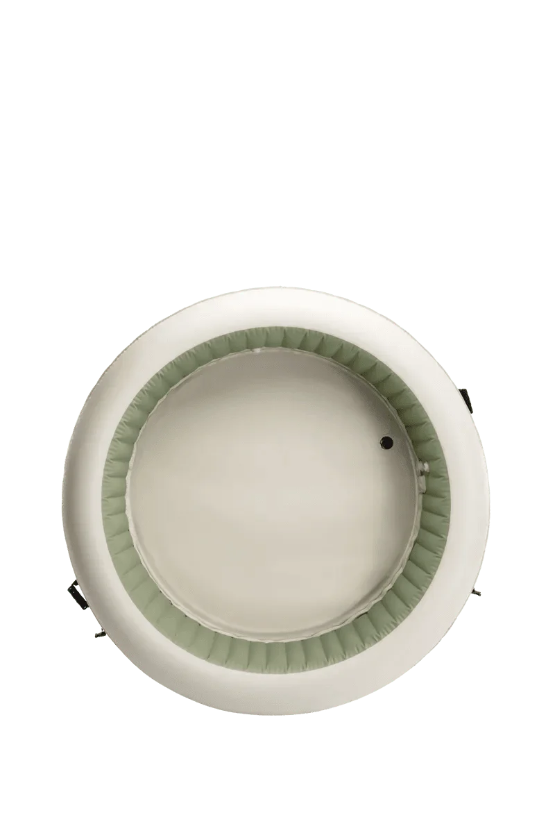 Intex Pure Spa Bubble Massage Olive Green – 4‑persoons
