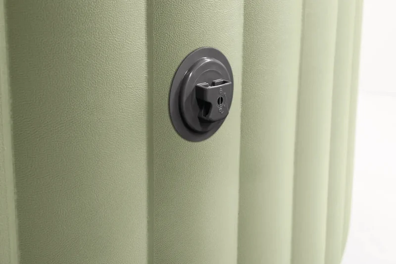 Intex Pure Spa Bubble Massage Olive Green – 4‑persoons