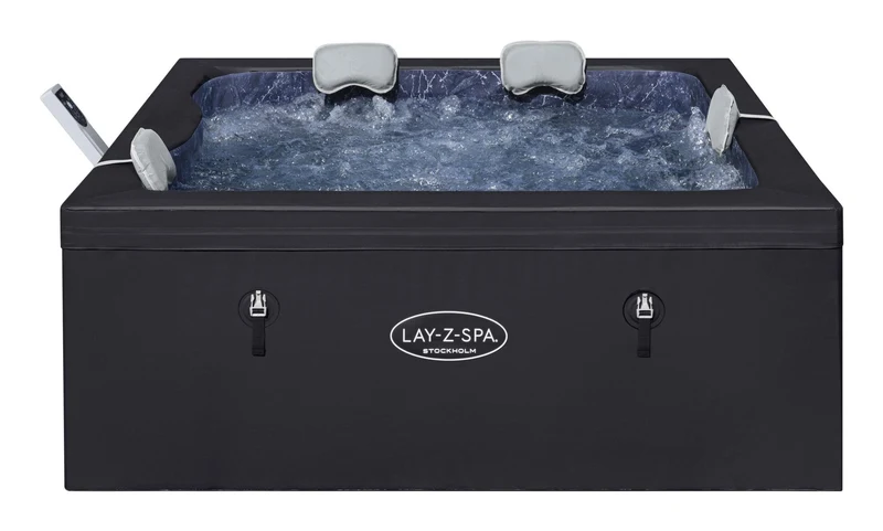 Lay-Z-Spa Stockholm Energy-Efficient Smart AirJet™ – Opbouw spa voor 4-6 personen met app-bediening