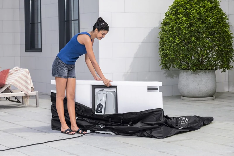 Lay-Z-Spa Stockholm Energy-Efficient Smart AirJet™ – Opbouw spa voor 4-6 personen met app-bediening